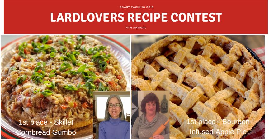 Lisa Keys and Lois Spruytte Named Winners of <a href="/CoastPackingCo/">Coast Packing Co.</a>’s Fourth Annual #LardLovers Recipe Contest tinyurl.com/LardLovers-Win…
