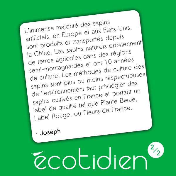 ecotidienfr's tweet photo. Les fêtes de Noël approchent, vous n'avez toujours pas de sapin ou hésitez entre un sapin naturel ou artificiel ? Voici quelques conseils pour choisir le bon.
#ecologie #ecotidien #Noel2020 #Noel #SapinNoel2020 #sapins #sapin #Europe #USA https://t.co/QRcE8Hhted
