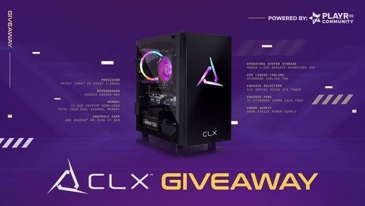 surfgiveaways's tweet photo. 💥 CLX GAMING PC COMMUNITY GIVEAWAY 💥

Trying to get a new PC to play the latest games on? Check out our BRAND NEW community giveaway! 😈

🎁 CLX Gaming PC
💙 Like + RT
💞 Tag 3 Friends

🔗 Link to enter: https://t.co/oqJSj9Fv2K https://t.co/a9UmvjMG2e