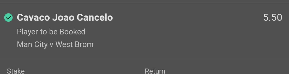 wizard_season's tweet photo. Joao Cancelo BOOKED @ 5.50 🔥✅

YET ANOTHER BANGER 😘👊

Retweet 🔃 if you got on folks!

👉 https://t.co/Z1O55d6i6x https://t.co/o7V0k7gdPH