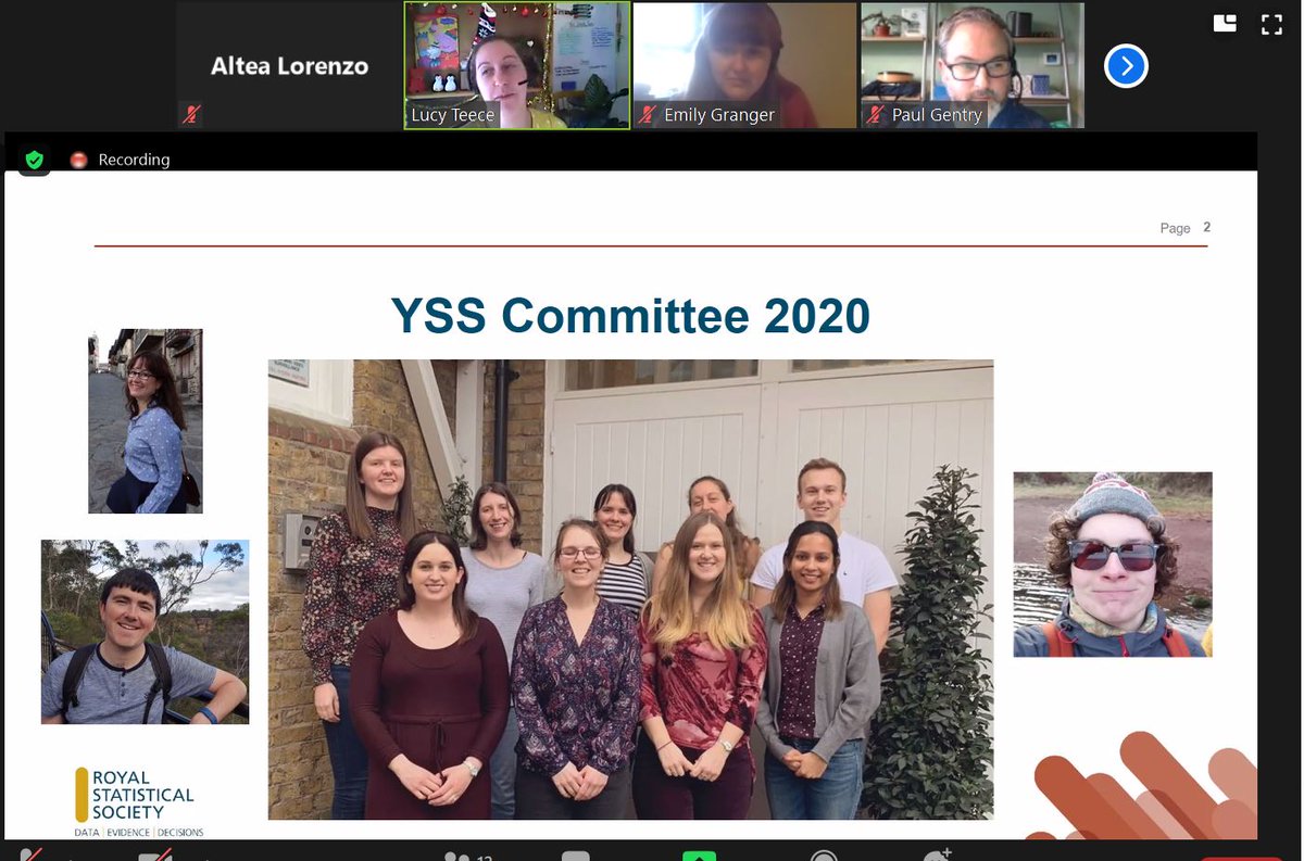 statsyss's tweet photo. Sad to have our last meeting of the year today and say goodbye to our @LucyTeece, @EBucksJeff, @Altea_Lorenzo &amp; Katie,  but excited about new plans and members for 2021, watch this space! https://t.co/4YxfcfeEik