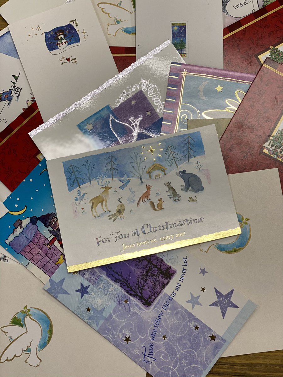 VPA_ACE's tweet photo. VPA ACE students have been BUSY! We’ve collected/made over 300 🎄🎅🏻cards for local nursing homes, created beautiful, COVID artwork for hospitals &amp; made Christmas music videos that were shared w/ nursing homes &amp; St. Bernard’s medical staff to bring 🎄cheer!#caneclassroom #vparocks https://t.co/wH3C9O01qs