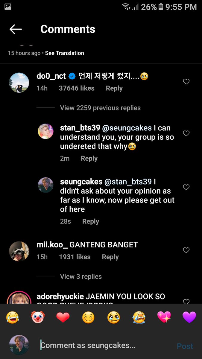 Whiteeeey's tweet photo. Ok so, I'm bringing this here just because this boils my blood. For every ARMY out there PLEASE respect other kpop groups and fandoms. Not everything is about BTS, and the normal ones of ARMY knows it. And the toxic ones should respect it too. Just stay with your own fandom. https://t.co/jAa8MaDGWu