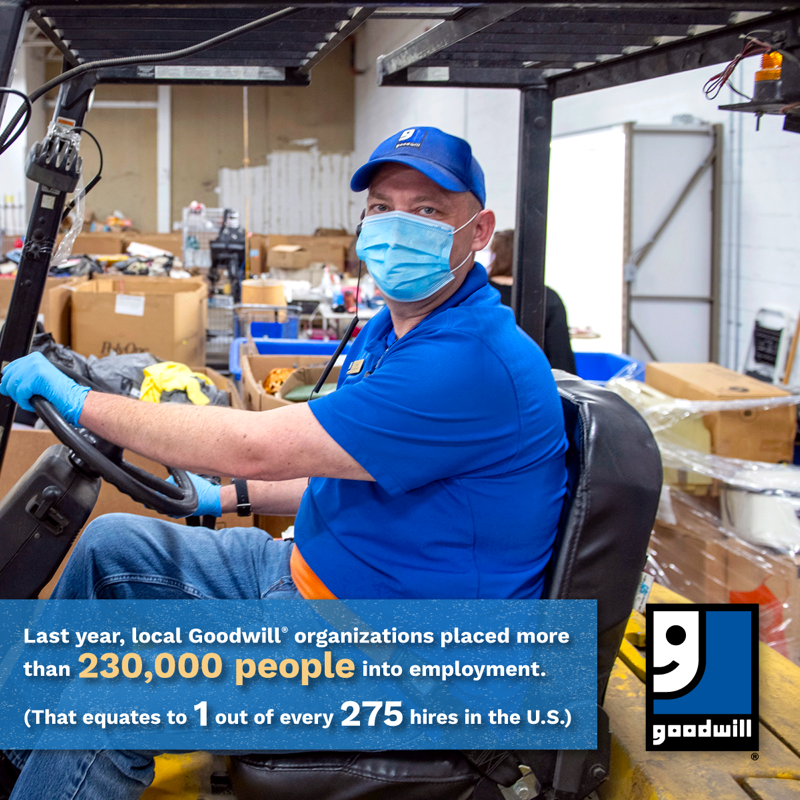 GoodwillIntl's tweet photo. MacKenzie Scott’s generous donation, the largest in Goodwill’s history, will accelerate our mission to help people get back to work, and to continue to focus on those most impacted by the current economic crisis. https://t.co/vVIx1BRwXe @mackenziescott #PowerOfWork