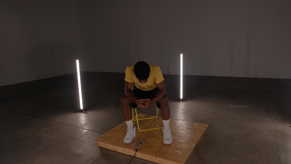 Behind the scenes on @blaqdemarco's "021." Watch the full film at the link in bio via @humanresourcesla. instagr.am/p/CI1L9IJHWif/