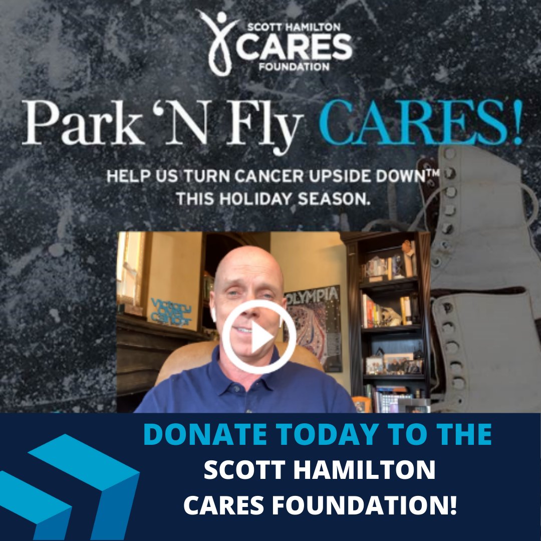 parknfly's tweet photo. Help us turn cancer upside down this Holiday by donating to @ScottHamilton84 's @TeamScottCARES Foundation! Donate here: https://t.co/wuVVeKVuIp
Learn more about the campaign here: https://t.co/jpLN87suxG https://t.co/dvO3kWextO
