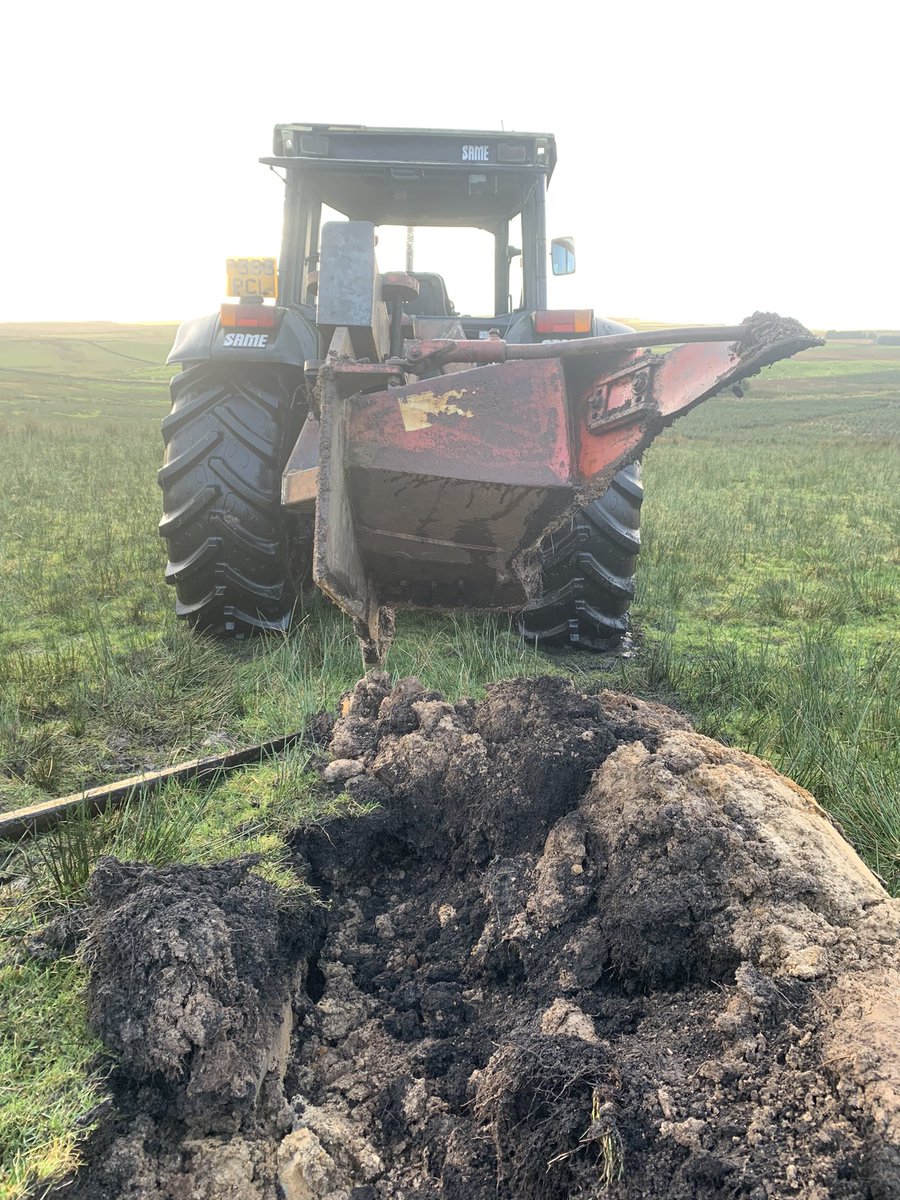 For anyone interested in forestry ploughs - this is a single mould board - furrow is about 20 cm deep. More soil disturbance than a mounder but arguably cheaper & easier & safer to plant. Furrows need to be well planned & short to minimise any risk of sediment loss.