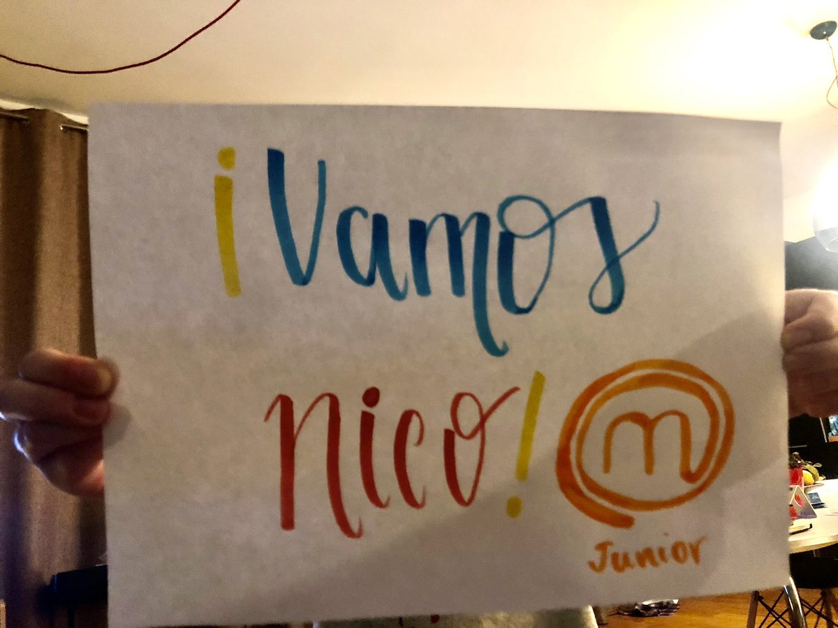 LolaSanjuanCKL's tweet photo. Vamos Nico @nicolasmcj8 💪🏽!!! #SuperNico #Sevilla #mcj8 @MasterChef_es https://t.co/KtzFPUDfvx