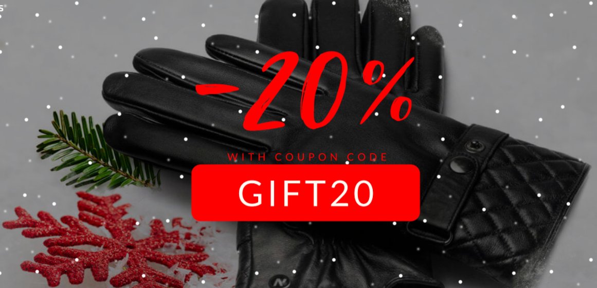 20% OFF EVERYTHING with code: GIFT20
Perfect gift for anyone who is on the mobile when outside in the cold. 🙂  Napo gloves touchscreen #leather #gloves  you can use all touch-sensitive displays

Shop: adtr.co/J7dGQ5

#Ad #ChristmasIsComing #gift #Christmasgifts #Mobile