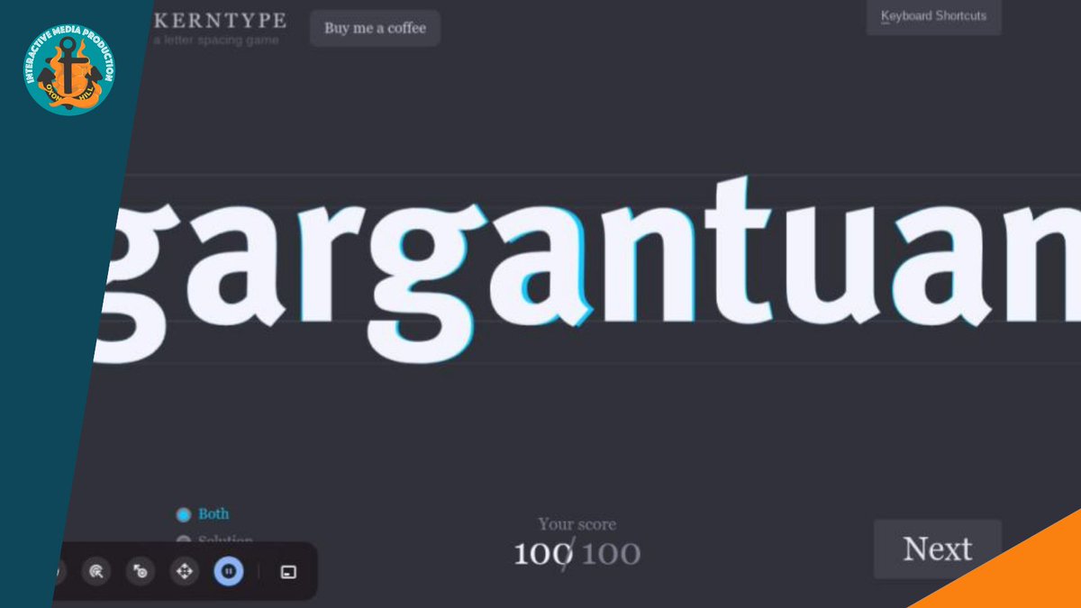 OHHSCreatives's tweet photo. ANOTHER ONE!!! PAMC students are learning about typography. Today we played the kerning game and they totally crushed it! #ctemediarocks #ohhsimpcte #youbettaaskIMPCTE #WeSail @OHHSClippers @PGCPSCTE https://t.co/YekFXDztsr
