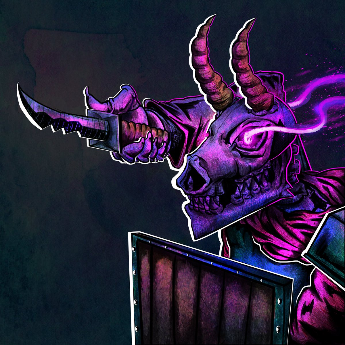 nikolartwork's tweet photo. new shiz lookin' fresh
___
#digitalart #skullart #darkart #comicart https://t.co/Hse7nbutAo