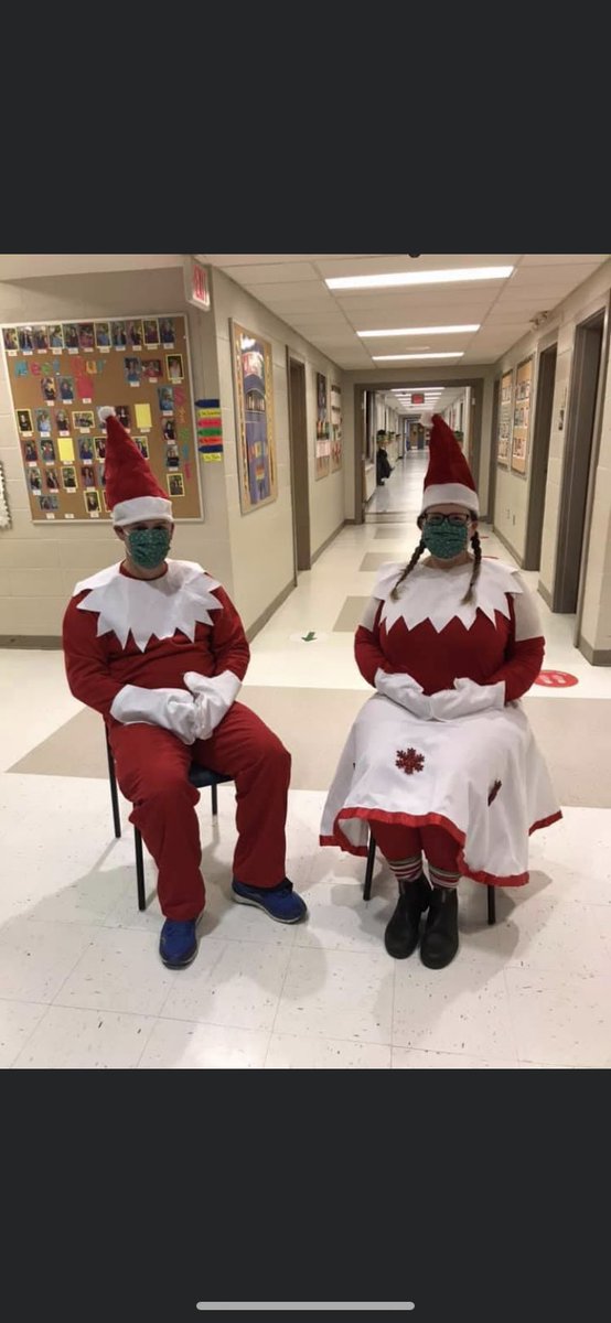 Lots of great spirit at Aldershot Elementary to kick off holiday spirit week! <a href="/AldershotElem/">Aldershot Elementary</a>