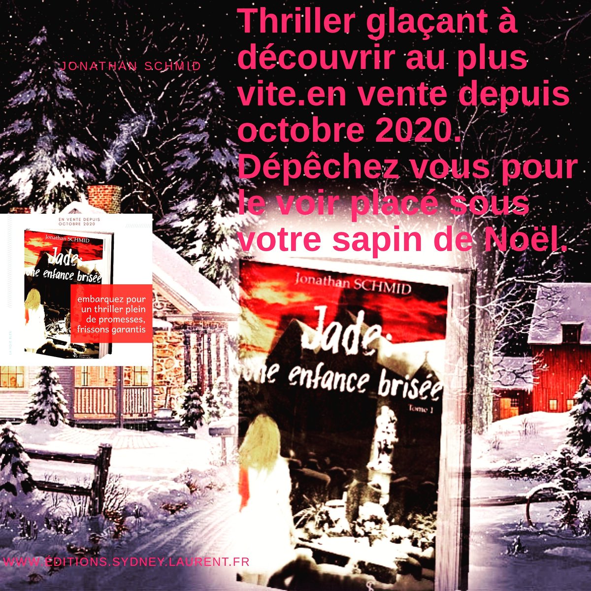 SCHMID_JONAT's tweet photo. Pour l'obtenir cliquez sur ce lien..🙏🙏🙏
https://t.co/T2a0Dp0z9u
#Romans #thrillers #paranormal #croyance #Literature #librairiesouvertes #librairy #livres #BookTwitter #book #nouveau #édition #sortiesliteraires https://t.co/IFrqiZTExv