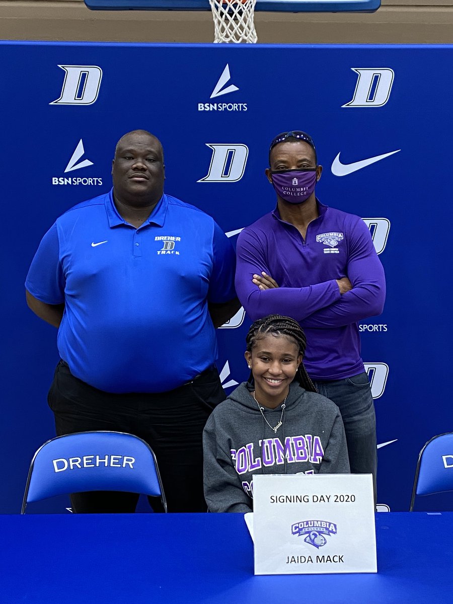 MackJaida's tweet photo. Hard work!Not our typical signing day due to COVID but it worked for us. Today I signed with Columbia College to run Track. So excited for this opportunity. Thanks to my Dreher Coaches and the Atheltic Staff for making this happen .@ColumbiaKoala @ColaADWardlaw @dreherathletics https://t.co/wPusKhJuAc