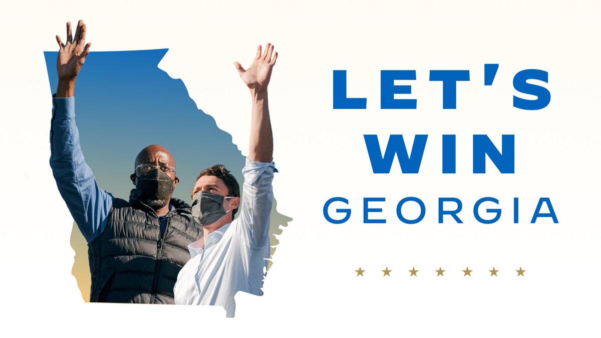 JoeBiden's tweet photo. The future of health care, the economy, and the planet are all on the line. We’ve got to win Georgia and flip the Senate.

https://t.co/RIJ1L4juwB https://t.co/euGgJtxMBY