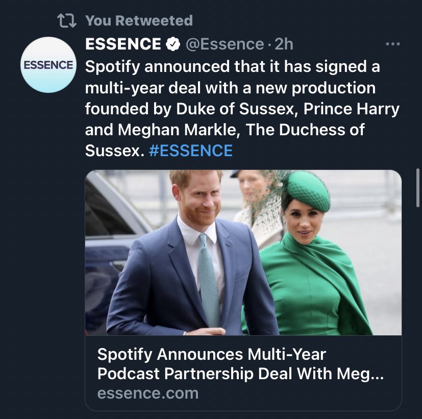 Harry and Meghan are big fish in a big pond. They needed the room to grow. Amazing.