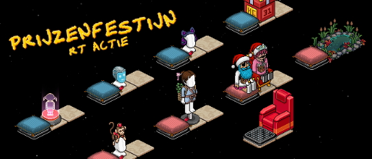 Prijzenfestijn_'s tweet photo. Retweet Actie!

Als je wint mag je op banzai stappen voor één van de onderstaande prijzen (NIET BIOS)!
RT+ Volg Ons (verplicht)
Alleen voor habbo nl/be
Uitslag: 22 december! https://t.co/16R8XhnCkH