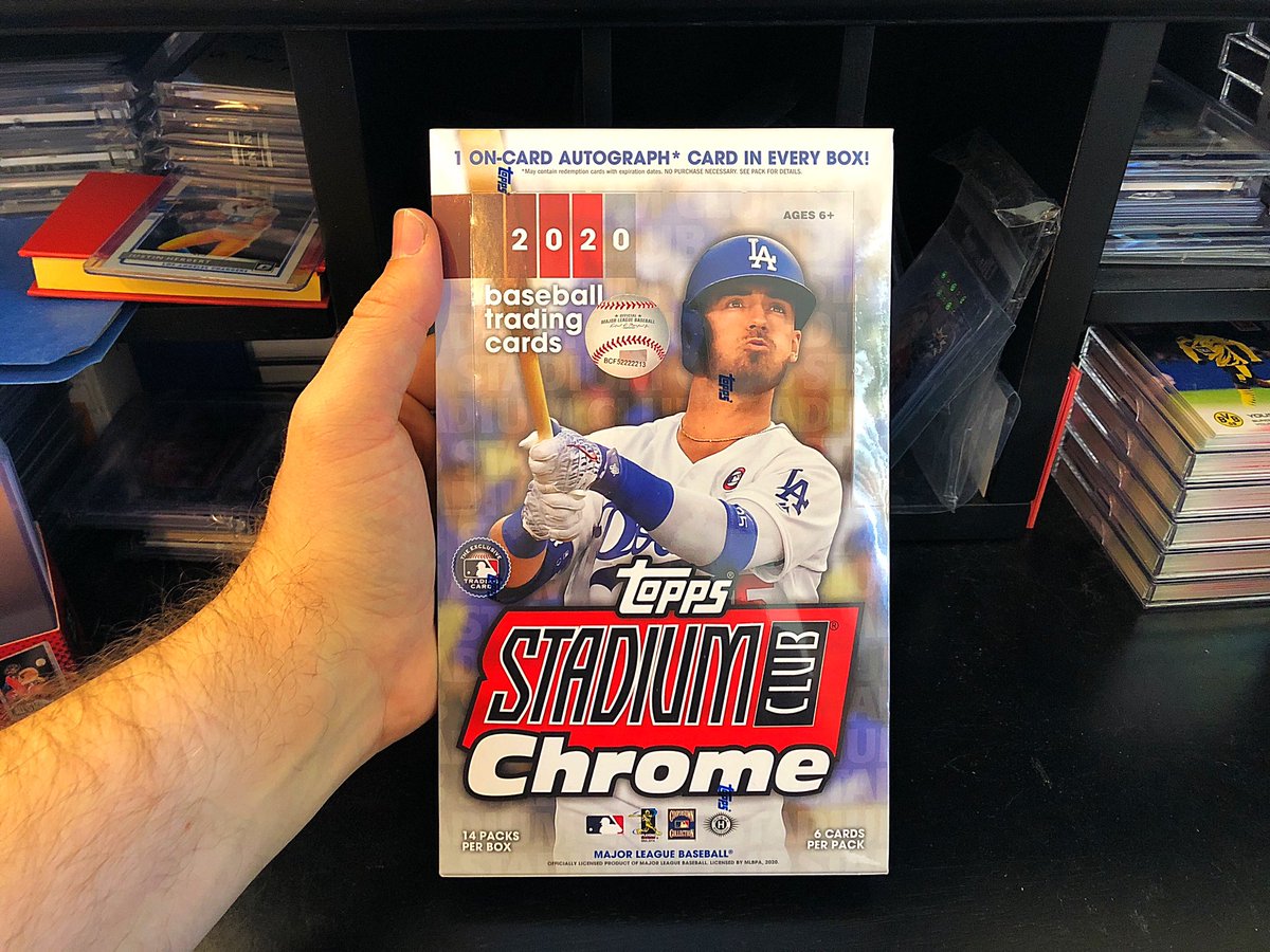 Who wants to rip a hobby box of Topps Stadium Club Chrome??

RT &amp; Follow to enter to win this one free!

#Collect #TheHobby