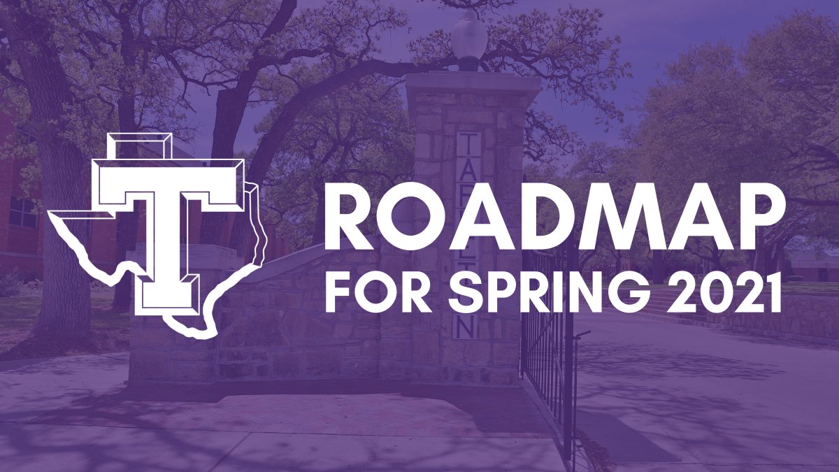 TarletonState's tweet photo. Tarleton’s spring 2021 semester will be in person and on campus. View our roadmap site to see what's new for the spring semester including class delivery and student and employee training. https://t.co/iE7naI52zs #TarletonUpdates https://t.co/0gDrF4Q3NE