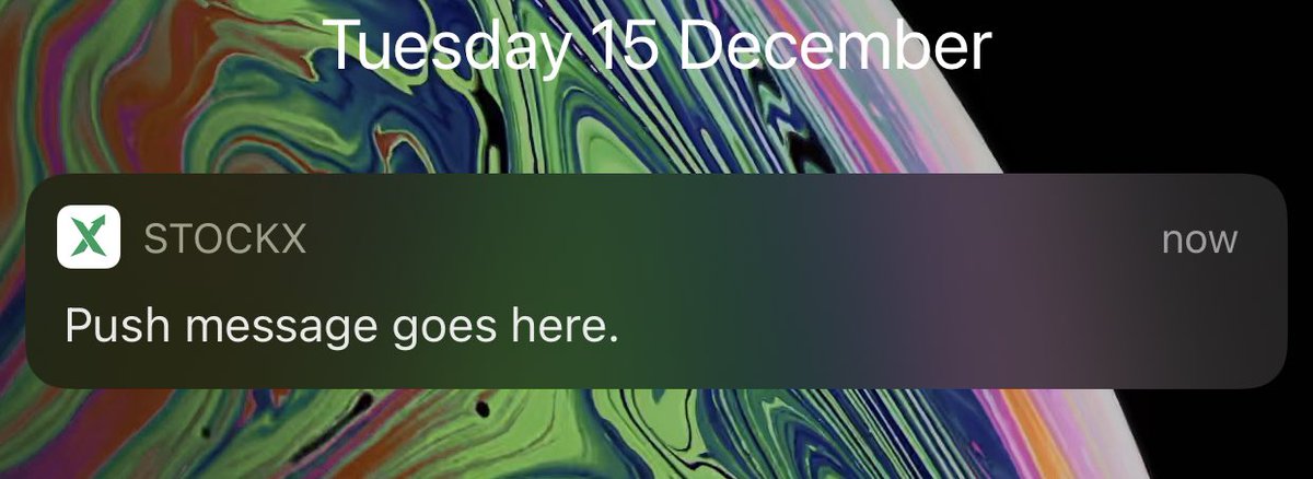 tomlangan's tweet image. Clever #AppMarketing, or end-of-year forgetfulness from @stockx