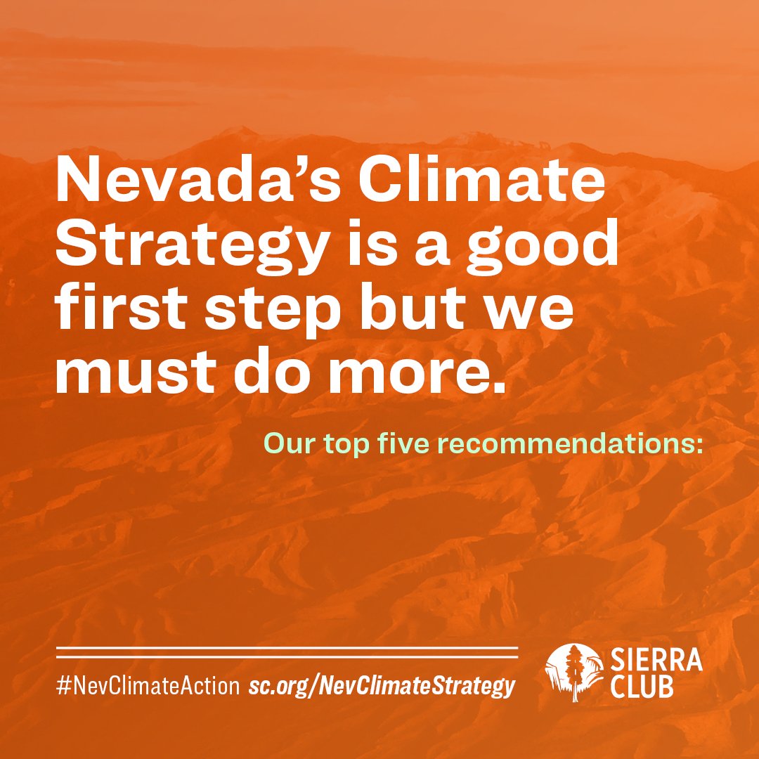 As the Nevada Climate Strategy suggests, there is a lot of work to be done. Read on to learn about the five climate solutions we are particularly excited about.  #NevClimateAction