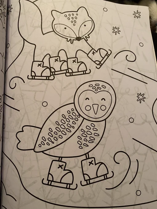 bought a coloring book...... internal screaming 