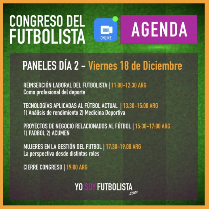 Programa_YSF's tweet photo. πΒ° ππππππππ πππππππππππππ πππ π
πππππππππ.
β
ππ’π‘ππ₯ππ¦π’ π’π‘πππ‘π
β
ππ‘π¦ππ₯ππππ§π ingresando en nuestra pΓ‘gina web https://t.co/9QT08kYpRr y completa en formulario que aparece al ingresar.
#YoSoyFutbolista #YSF2020 #CDF2020 https://t.co/p5o4wRwWul