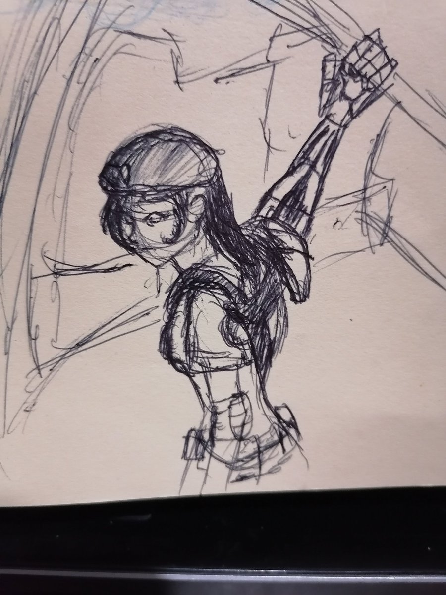 iaaoalex_'s tweet photo. No lo sรฉ, asรญ salio el dibujo โ๐ผ#random #randomperson #sketch #doodle #woman #soldier #robotarm #roboticarm #drawing #dibujo #garabato #mujersoldado #brazorobot https://t.co/Kf4oWq9wbz