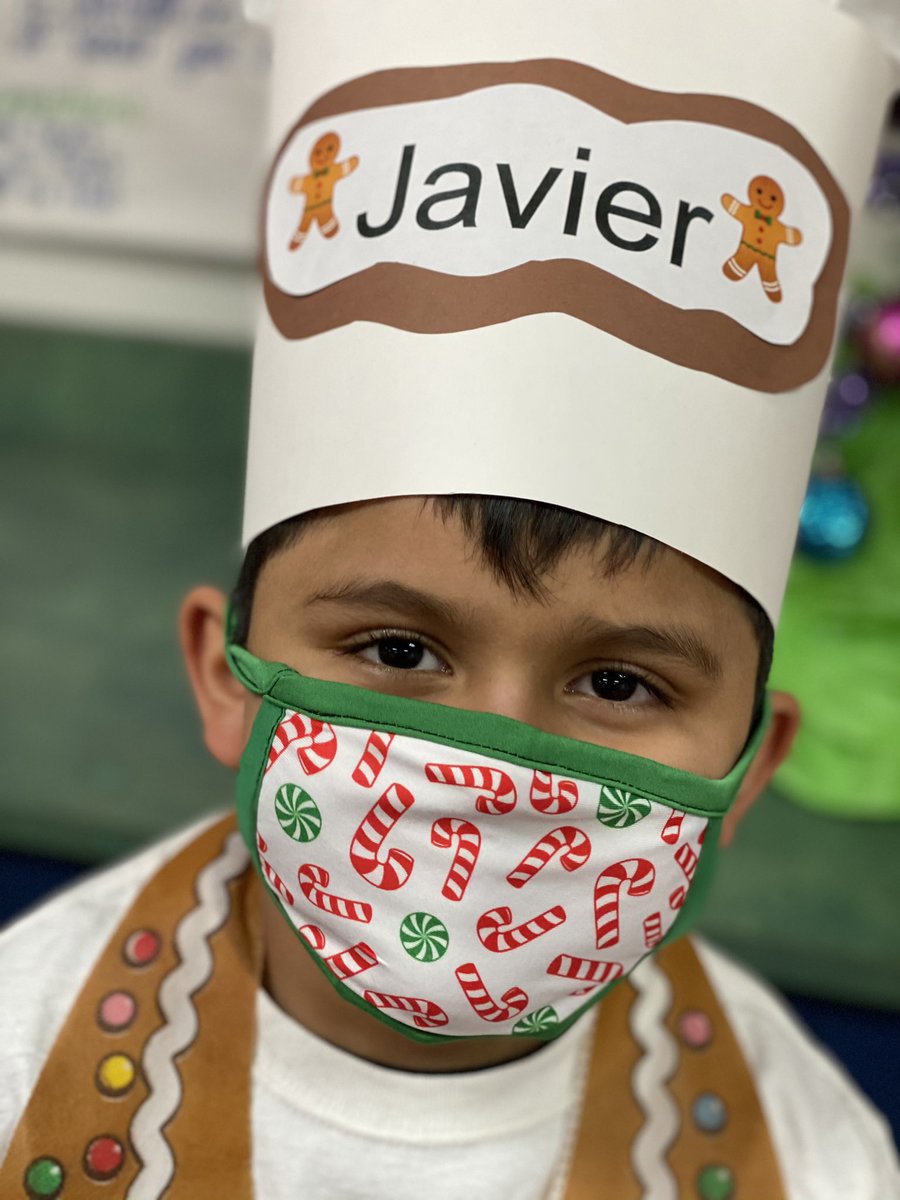 dcwmains's tweet photo. Our Gingerbread play is going virtual this year! Covid did not stop us from spreading Christmas Cheer. Our parents will watch our performance at home Thursday evening! #danaleads2020 #gingerbreadkidcaper https://t.co/KfmJKp9jWe