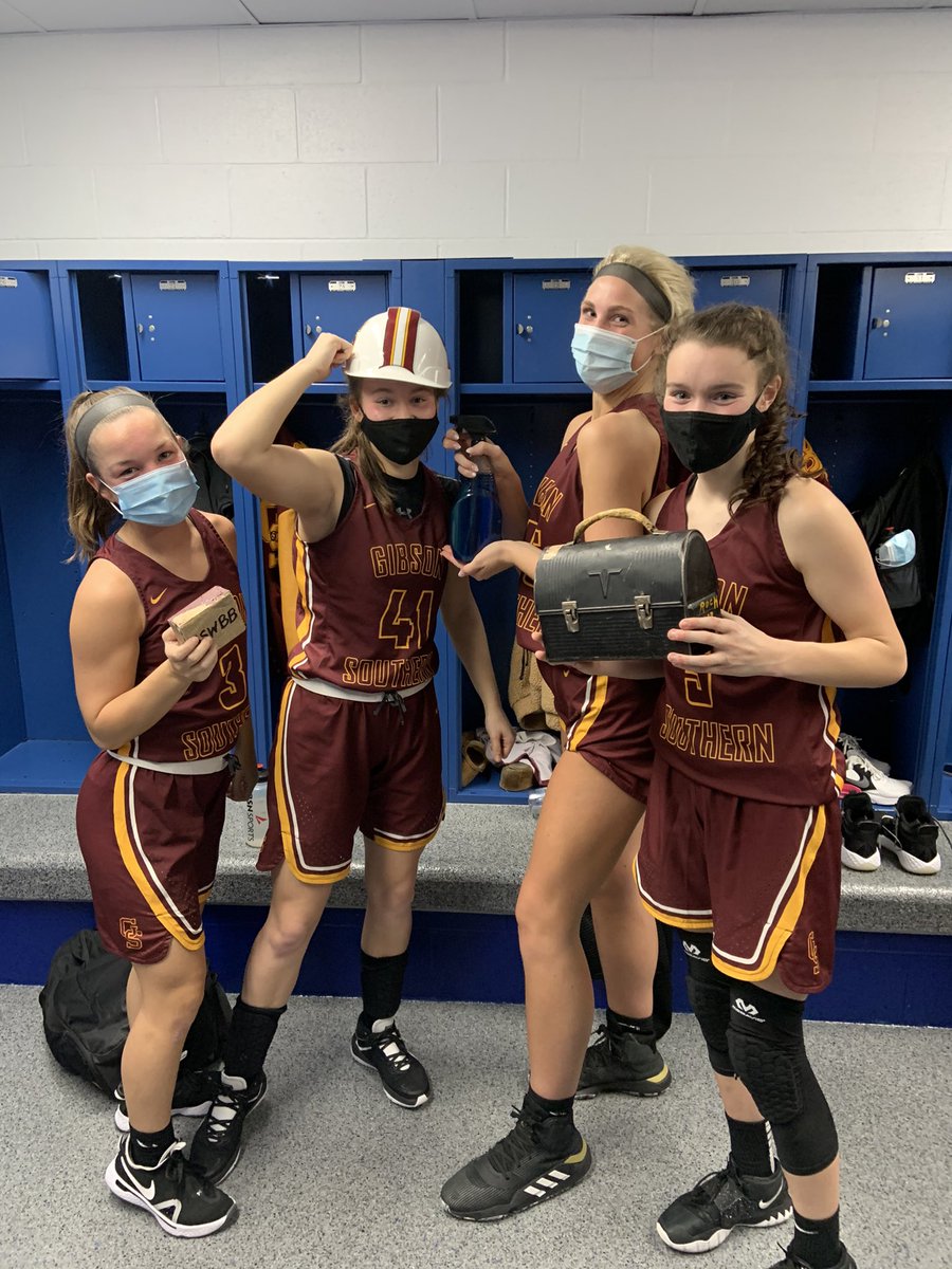 Varsity wins 60-34 tonight at S. Spencer. 
Hard Hat - <a href="/GrahamChloey/">Chloey Graham</a> 
Windex - <a href="/taylorsiinger/">Taylor Singer</a> (17 reb)
Lunch Pail - <a href="/GrahamLaynie/">Laynie Graham</a> 
Sand Block - <a href="/amelia_kissel/">Amelia Kissel</a> 

JV wins 46-28.