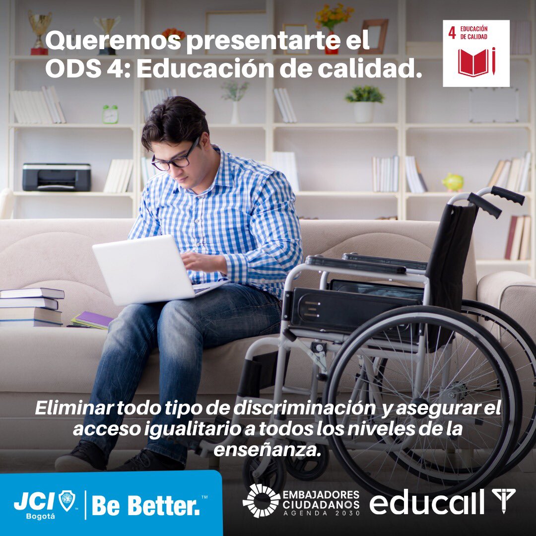 JCIBogota's tweet photo. 🍎🎨🏫 Queremos que conozcas el ODS #4 a través de nuestro proyecto @EduCallColombia, que lleva educación a niños y niñas a los lugares distantes en nuestro país a través de una plataforma tecnológica. #EmbajadoresCiudadanos2030 #JuventudesALC2030 #Youth2030 @TmmMillennials https://t.co/4B7j8kMsoM