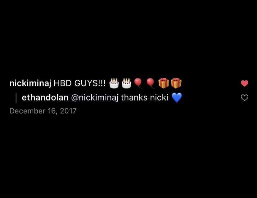 REMEMBER WHEN NICKI MINAJ SAID HAPPY BIRTHDAY TO THE TWINS 