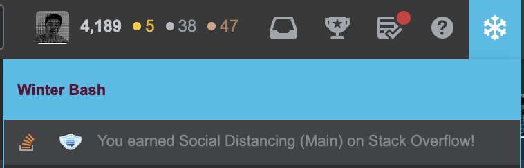 wonjun27's tweet image. Unlocked Social Distancing on StackOverflow!