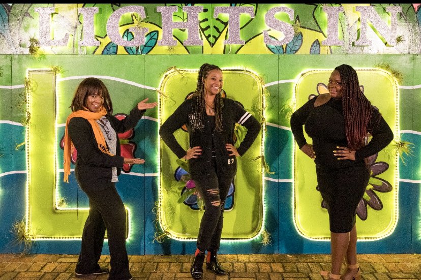 SAACC President Vickie Oldham SAACC Board Members
Kaveecia Moore &amp; La'Tiara Love
#saaccinc #NewtownAlive #selbygardens #lightsinbloom 
#boardmembersinaction