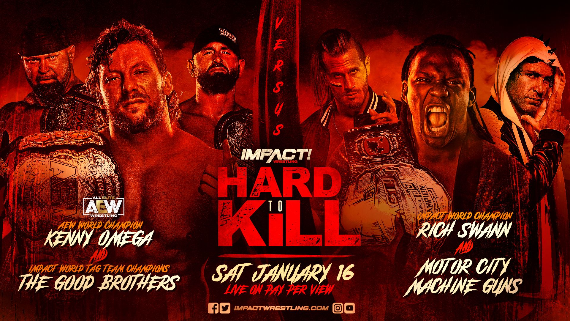 Impact Wrestling: tenemos Reunión del Bullet Club para Hard To Kill