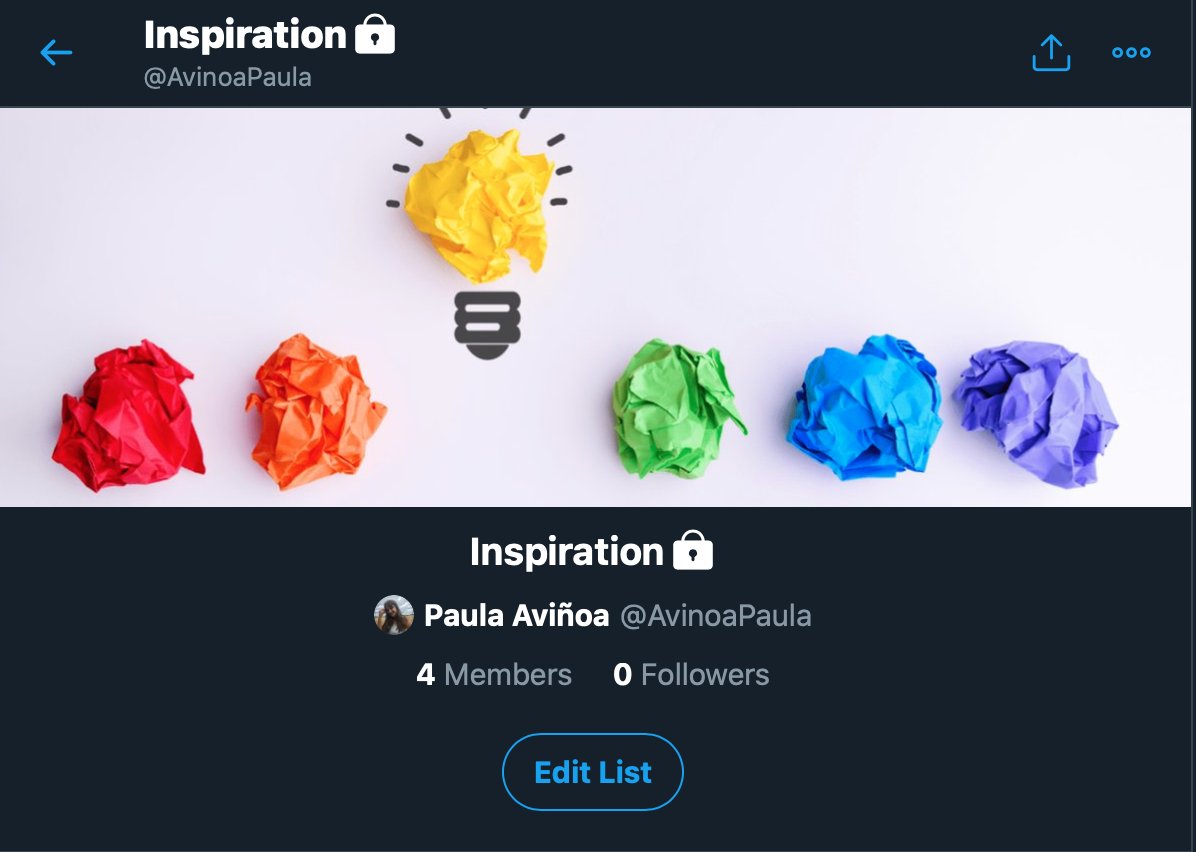 AvinoaPaula's tweet photo. Twitter pot esdevenir una eina molt interessant dins l'àmbit educatiu si és utilitzat correctament. Per exemple, ens permet crear llistes per diferenciar aquells tweets de caràcter social, inspiratiu, educacional, polític, etc. https://t.co/nmIL2qfg2P