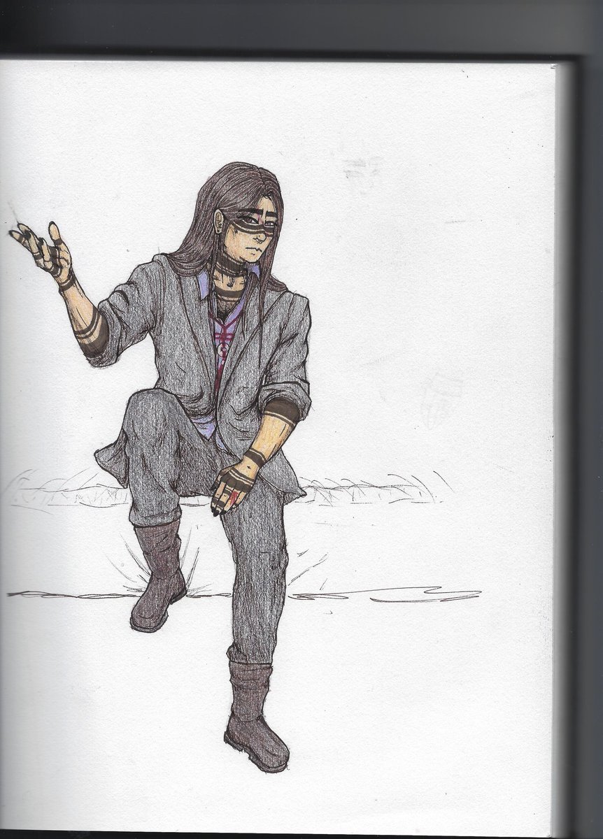 BrutusRexx's tweet photo. Part-time leader of organized crime, full-time oblivious grump.

#art #artistsontwitter #traditionalart #dnd #dndcharacter #savageworld #savageworlds #originalcharacterart #pencildrawing #inkdrawing #tattoo #artist https://t.co/Qxd2PDctdJ