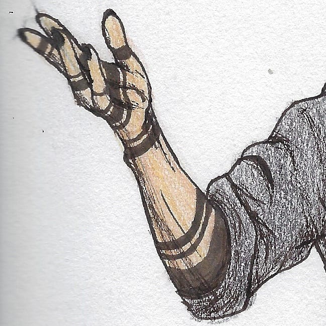 BrutusRexx's tweet photo. Part-time leader of organized crime, full-time oblivious grump.

#art #artistsontwitter #traditionalart #dnd #dndcharacter #savageworld #savageworlds #originalcharacterart #pencildrawing #inkdrawing #tattoo #artist https://t.co/Qxd2PDctdJ