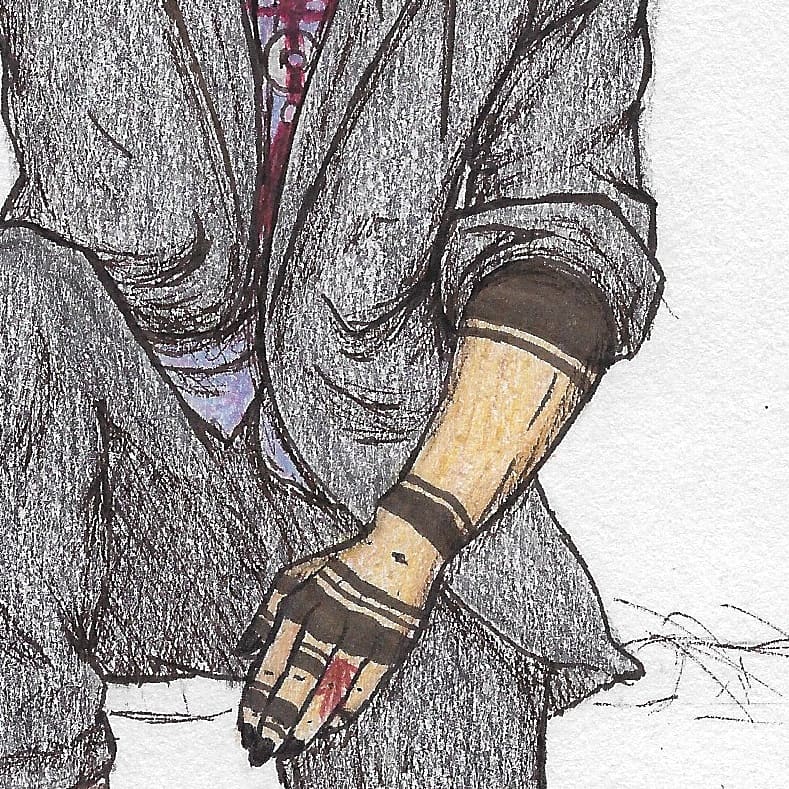 BrutusRexx's tweet photo. Part-time leader of organized crime, full-time oblivious grump.

#art #artistsontwitter #traditionalart #dnd #dndcharacter #savageworld #savageworlds #originalcharacterart #pencildrawing #inkdrawing #tattoo #artist https://t.co/Qxd2PDctdJ