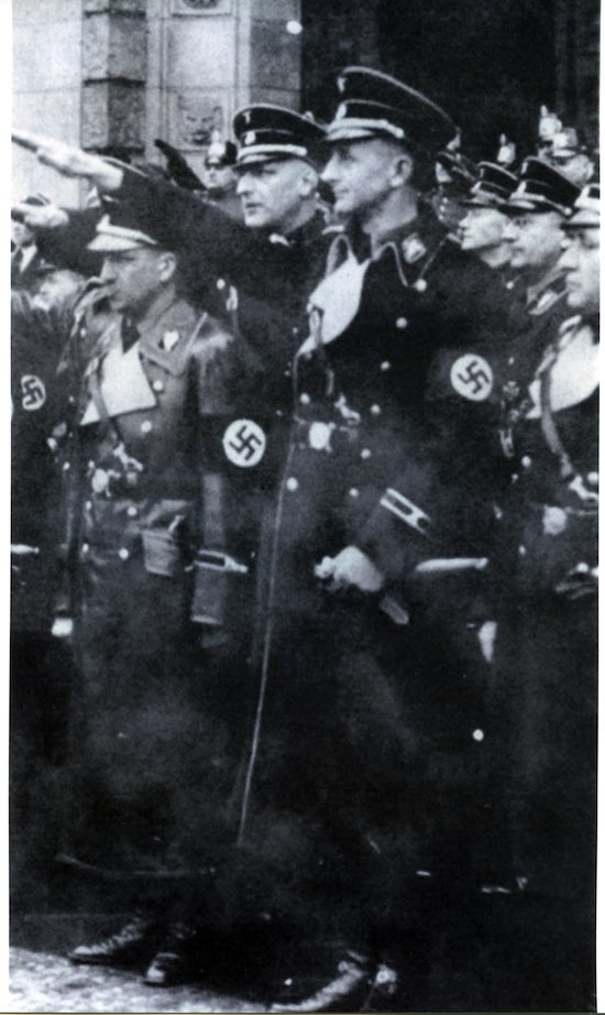 Let’s quickly go over how big of an asshole Eichmann was. Adolf Eichmann, 1906-1962, was born in Germany and raised in Austria. He joined the Austrian Nazi Party in 1933. From the beginning of his career within the SS, Eichmann was involved with the deportation of Jews.