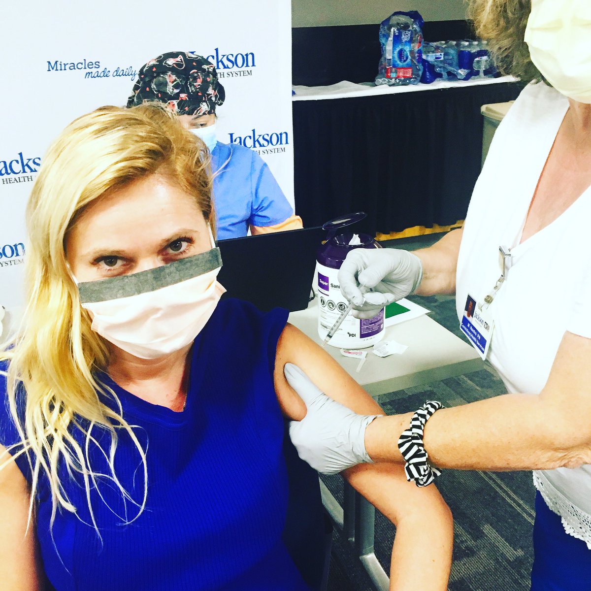 Gabriela Kuftinec (@drgkuftinec) on Twitter photo Here’s to a better world 🌎 DM me with questions about my reactions or questions about the #covid19 #vaccine <a href="/JacksonHealth/">Jackson Health System</a> Here’s to a better world 🌎 DM me with questions about my reactions or questions about the #covid19 #vaccine <a href="/JacksonHealth/">Jackson Health System</a>