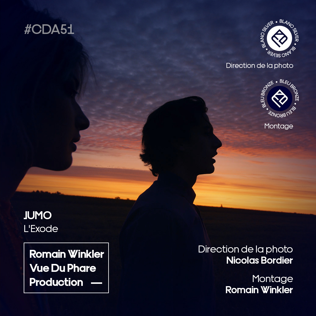clubdesda's tweet photo. ⚪️ SILVER en Direction de la photographie pour « L'EXODE_JUMO » de Nowadays records
👏 @VueduphareProd
👁️https://t.co/4flC1kfum7 
#CDA51 https://t.co/A25TIamhTY