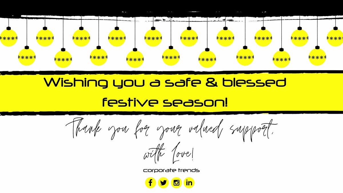 TrendsCorporate's tweet photo. 🇿🇦 HAPPY RECONCILIATION DAY 🇿🇦

From us to you 💛🖤 

We're wishing you everything of the best as you spend time with loved ones this festive season.

Thank you to all of our clients for your continuous valued support!

Stay safe! https://t.co/cULIpCGoQu