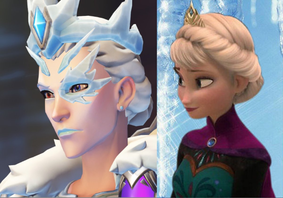 YES! Moira the ICE EMPRESS but just let me rejoice over the fact that my faves have a small crossover over here (Ice theme/powers notwithstanding)