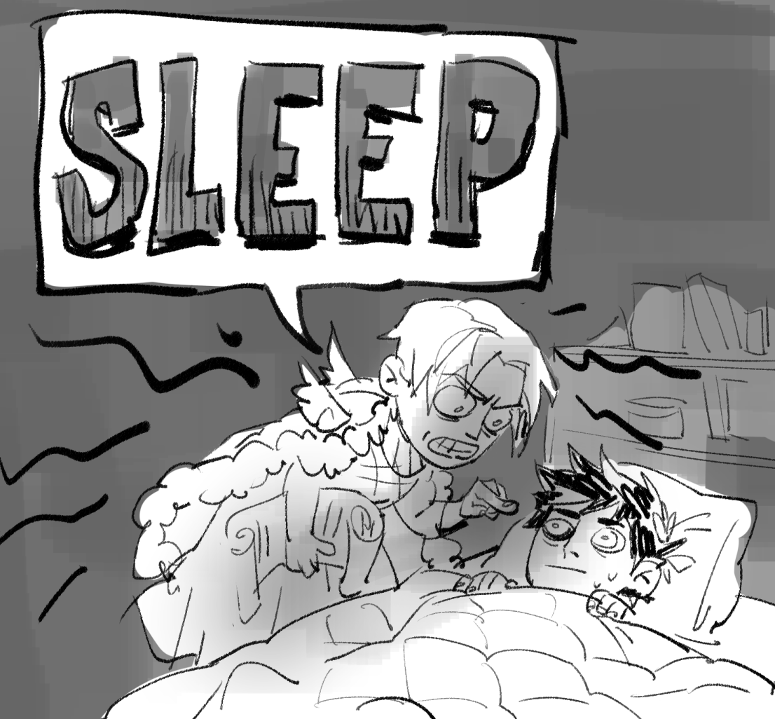 #hadesgame hypnos and thanatos reverse roles for a day 