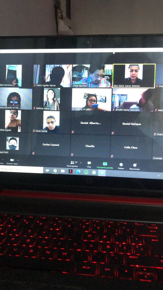 En #ClaseVirtual de #PatrimonioTuristico con el profesor <a href="/omaralpuche/">omar alpuche leal</a> 🙌🏼