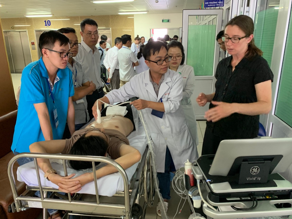 BaystateEM's tweet photo. A long time ago... in what seems like a galaxy far, far, away... we used to go places and be near people! We love(d) travelling to teach ultrasound all over the world! #internationalEM #EMbound https://t.co/iXKsowaQX1