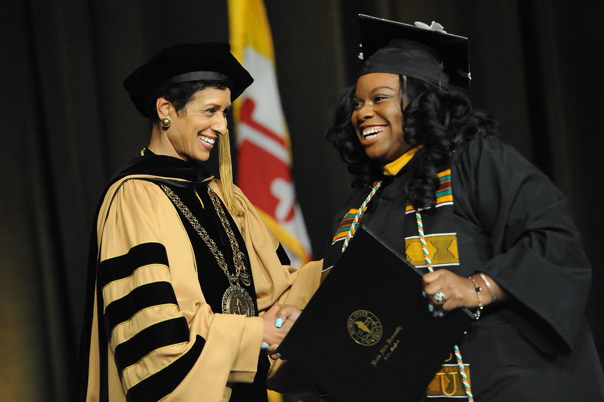 PresBreaux's tweet photo. I am deeply grateful for @mackenziescott and her historic, transformational $25M gift to @bowiestate! As we embark on our largest fundraising effort – “The Campaign for Excellence” – this gift will position us to make a dramatic difference in the lives of our students! https://t.co/kKmOTJLohM