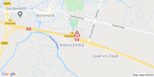 Melding ongeval Nijland