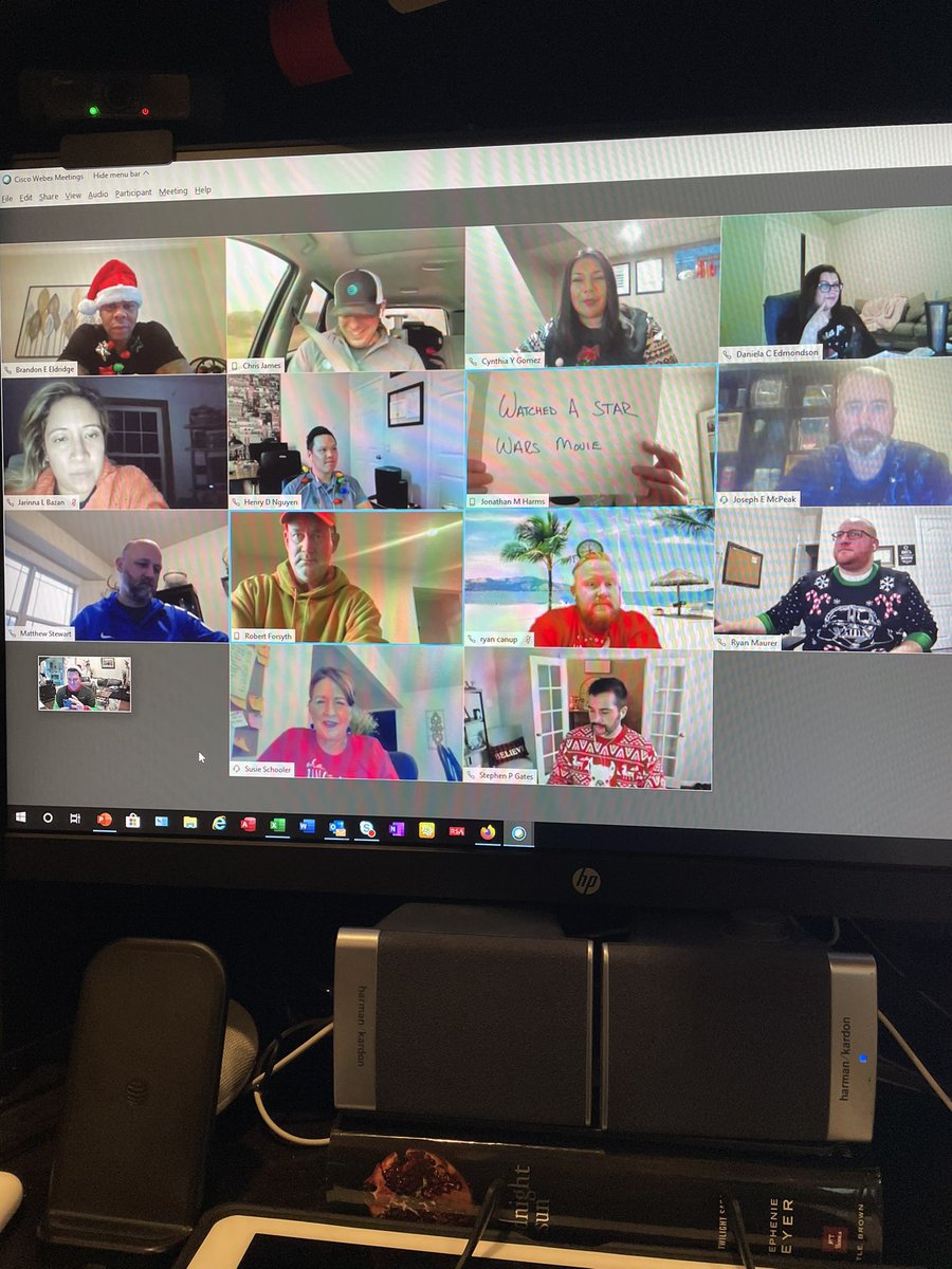 CowboyBart333's tweet photo. Such a great time with our new AR family. So excited for this team and the impact we will have on 2021!  Missed @LAR_TheresaR today...but we will make it up when you get back from such much deserved PTO.  #weareATTAR https://t.co/Bw1Iryia3u